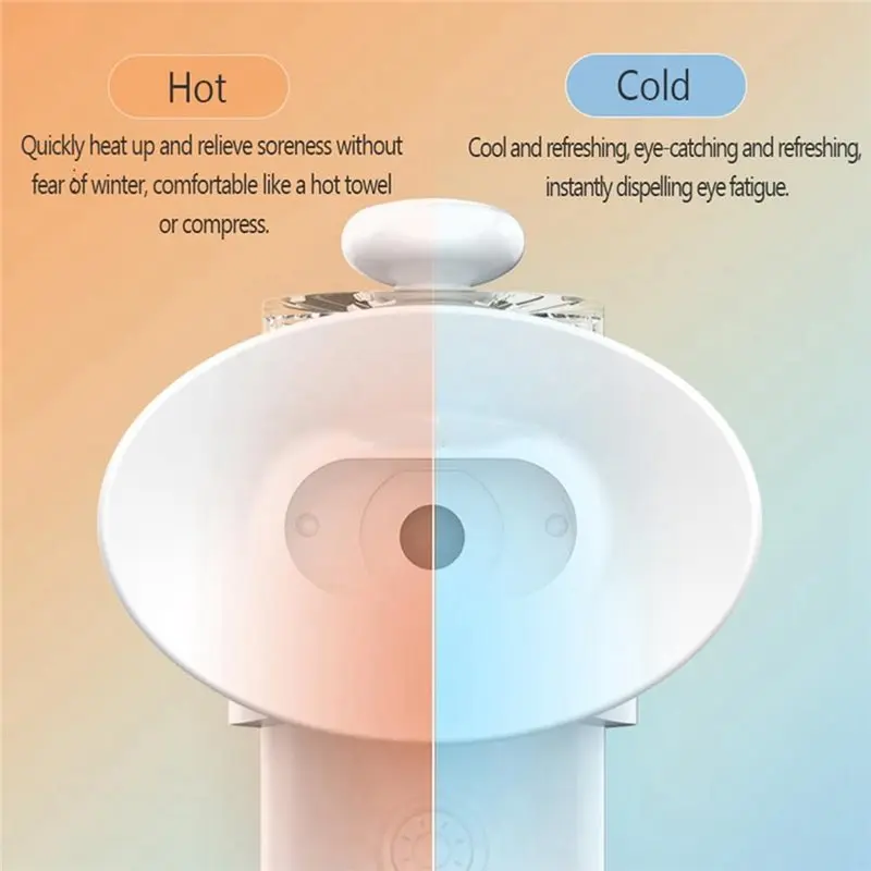 INLIG-Rechargeable Eye Steamer For Skin Care, Office, Travel, Home With Hot & Cold Compress Modes