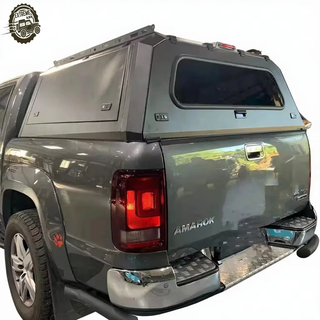 Wincar Luxury Truck Bed Hardtop Cover Pickup Canopy Topper Clip-On Installation Steel/Aluminum Material for VW Amarok Crew Cab