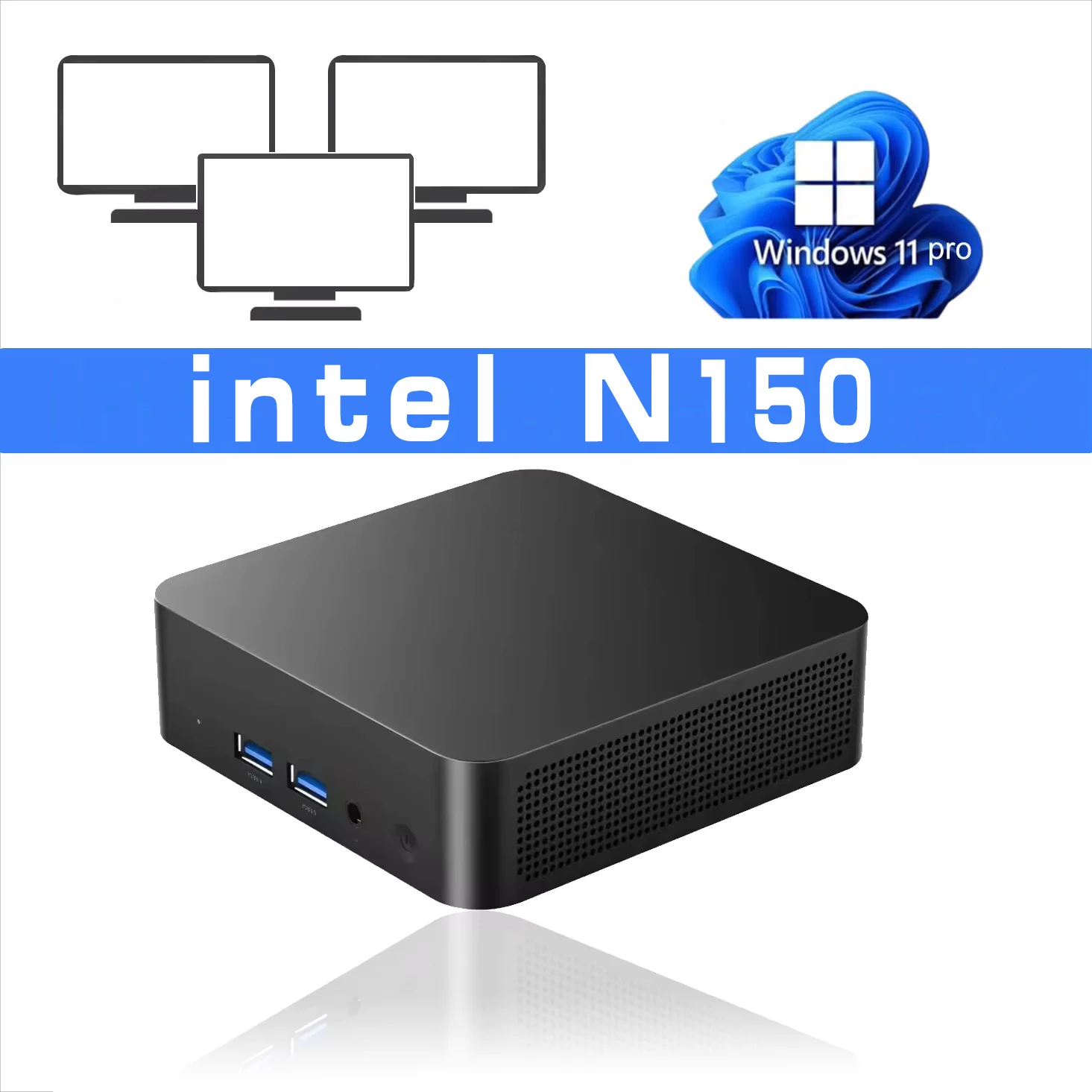 NEW Windows 11 Pro Mini PC Protable Gaming i9 10980HK N150 16/32GB