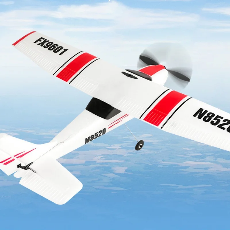 2.4g Rc Aircraft Cessna Fighter Fx9601 4-Channel Brushless Motor Fixed Wing Remote Control Toy Aircraft Flight Model Toy Gift