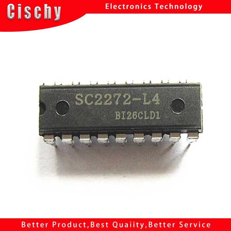 5pcs SC2272-L4 SC2272 T4 SC2272T4 DIP-18 Audio digital reverberation circuit IC  original PT2272-L4S SC2272-L4S L4 SOP20