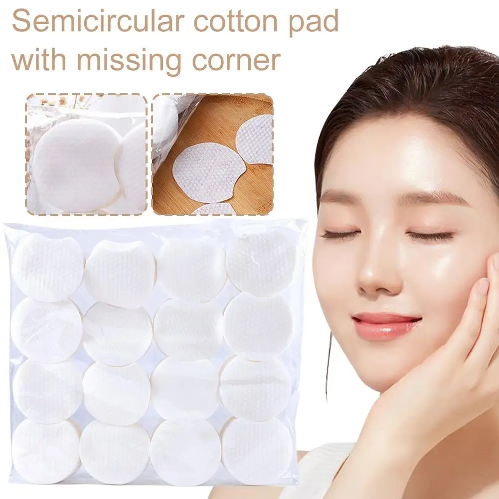 진주 코튼 라운드 코튼 패드 300pcs 살리실산 젖은 패드 노치 디자인 새로운 메이크업 리무버 코튼 패드 메이크업 도구