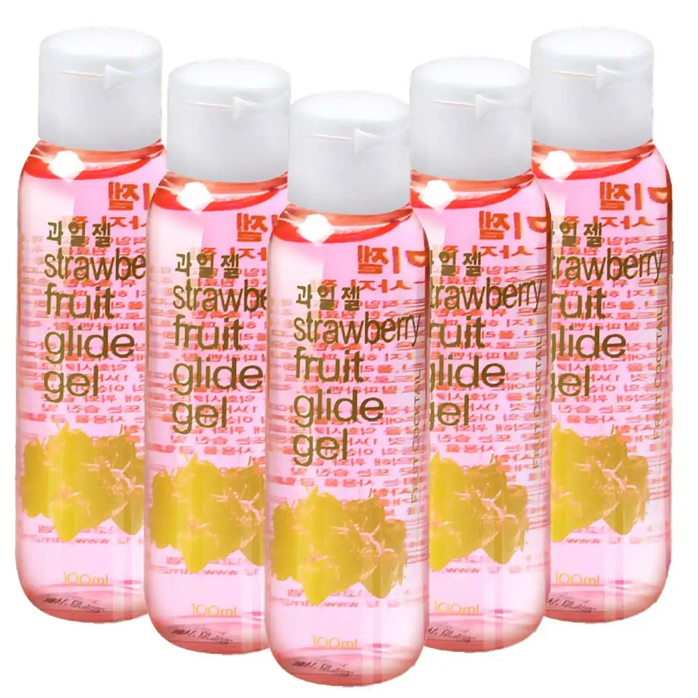 Fruit Gel Strawberry 100ml x 5EA Fruit Straw Berry Body slimming massage gel