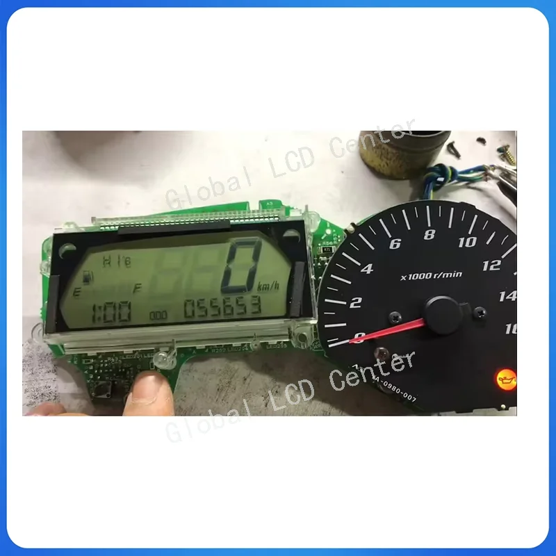 For YAMAHA Fazer FZ1 FZ1S FZ1N FZ6 FZ6N 600 2006-2013 Yamaha XJ6 2009-2016 Instrument Panel LCD screen Replace and Repair