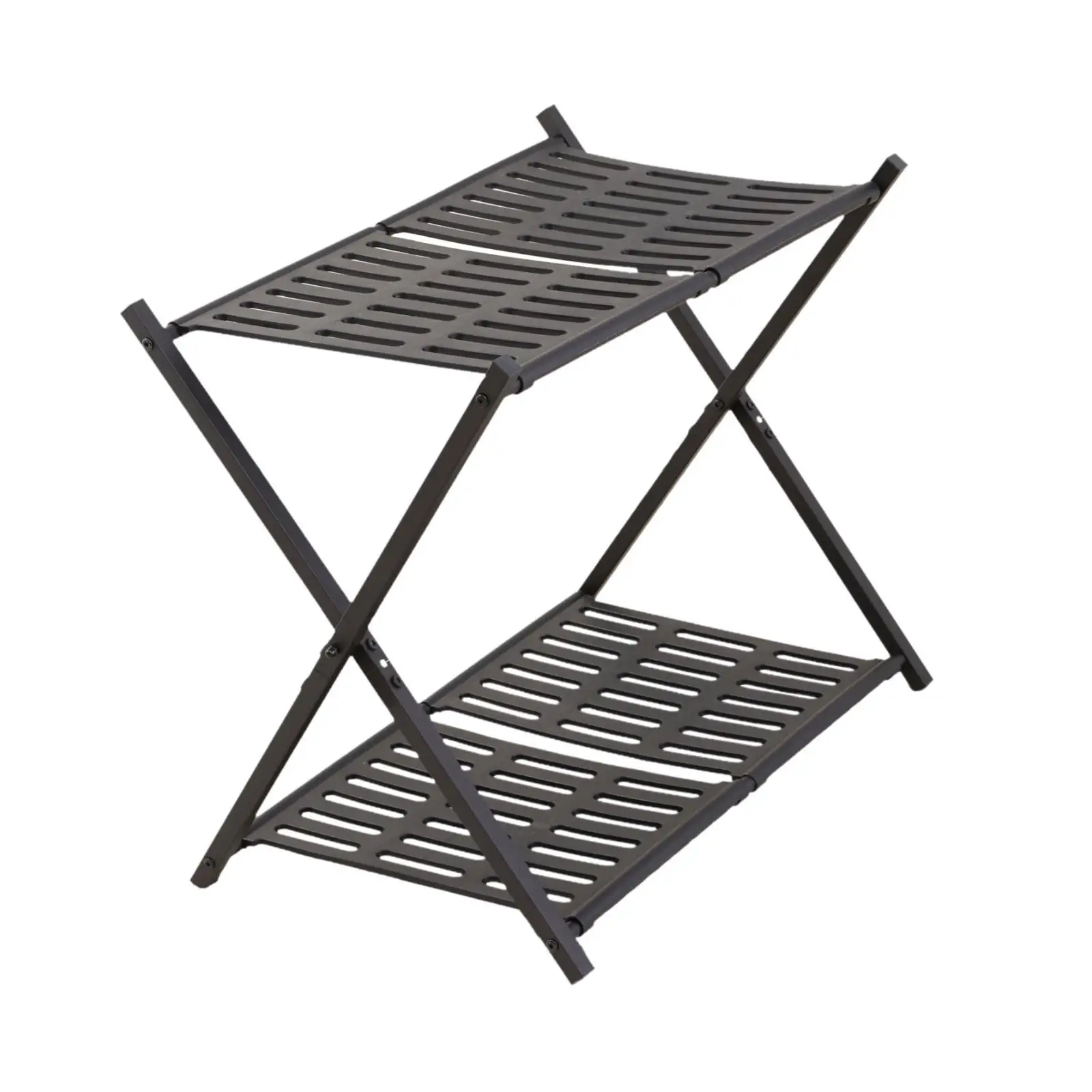 Metal Luggage Rack for Guest Room Folding for Bedroom Living Room Patio