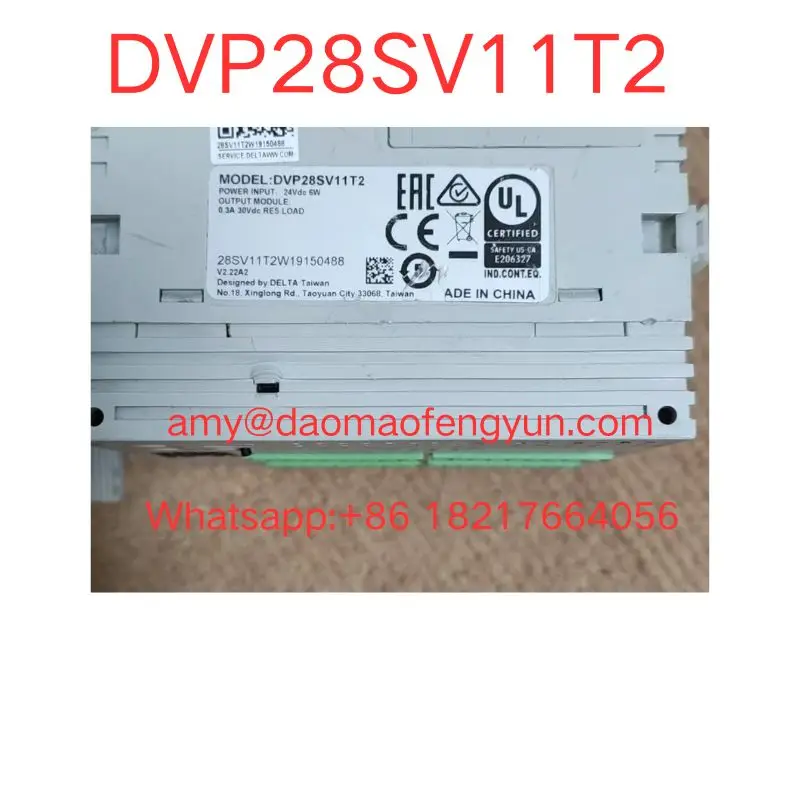 Used  DVP28SV11T2   Module  in   good  working   condition    fast  shipping