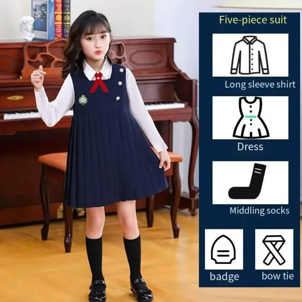 2026 British Wind Primary School Uniform Children's Stage Costume Chorus Costume Suit Class Costume