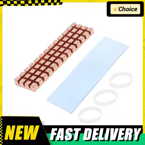 PC Notebook SSD Heat Sink for M.2 2280 PCI-E NVME with Thermal Pad Heatsink Computer Cooler Copper Radiator
