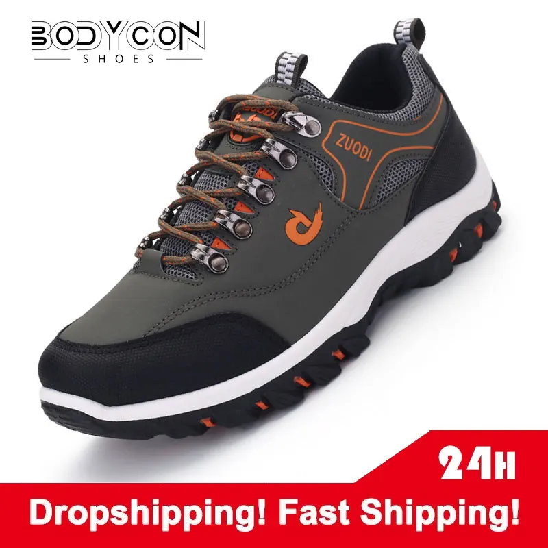 Brand Men Shoes Summer Breathable Sneakers Luxury Outdoor Lightweight Men\'s Moccasins Trekking Shoes for Men with