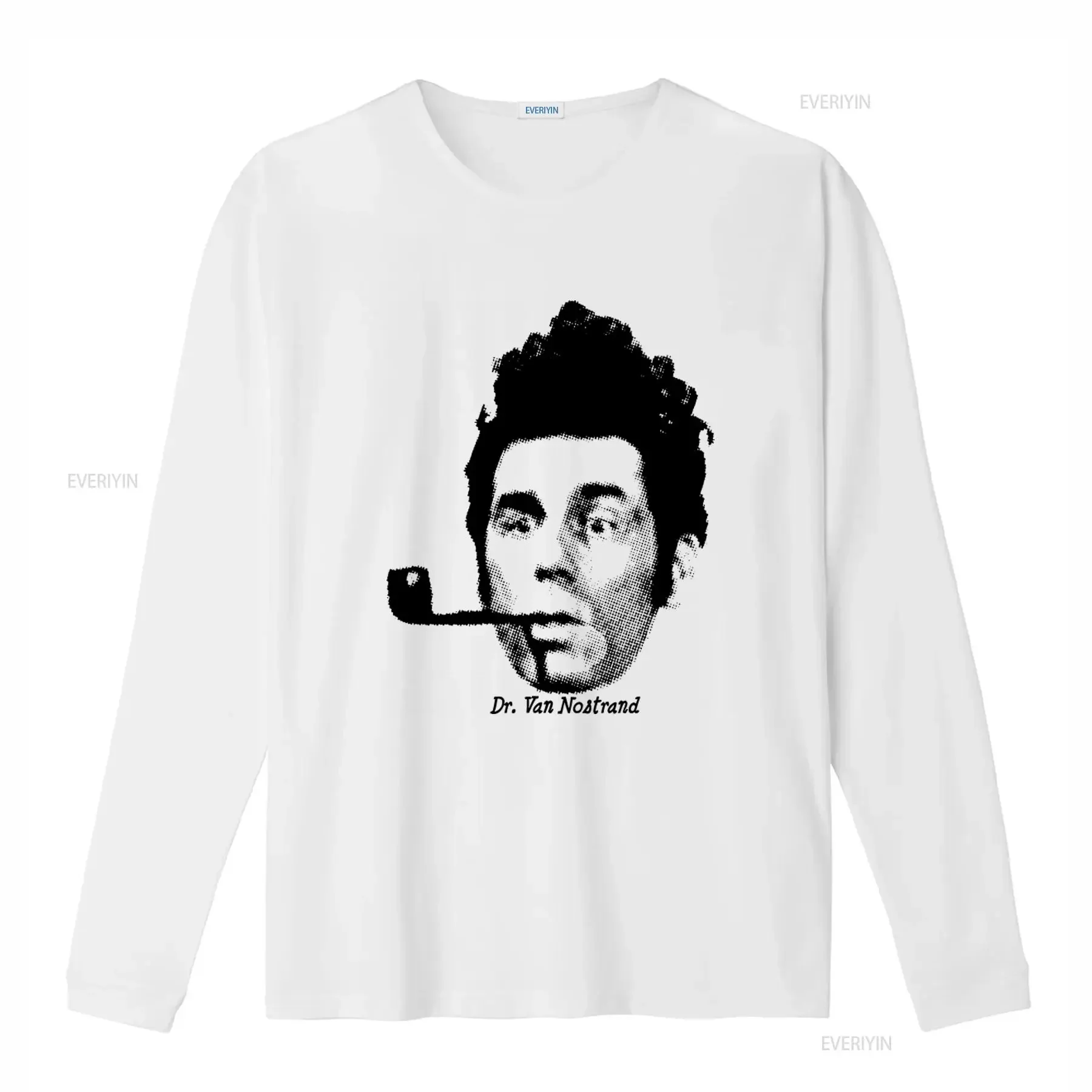Dr Van Nostrand Seinfeld Kramer Print Men's T Shirt High Quality Cotton Unique Design Perfect for Fans vintage Washed