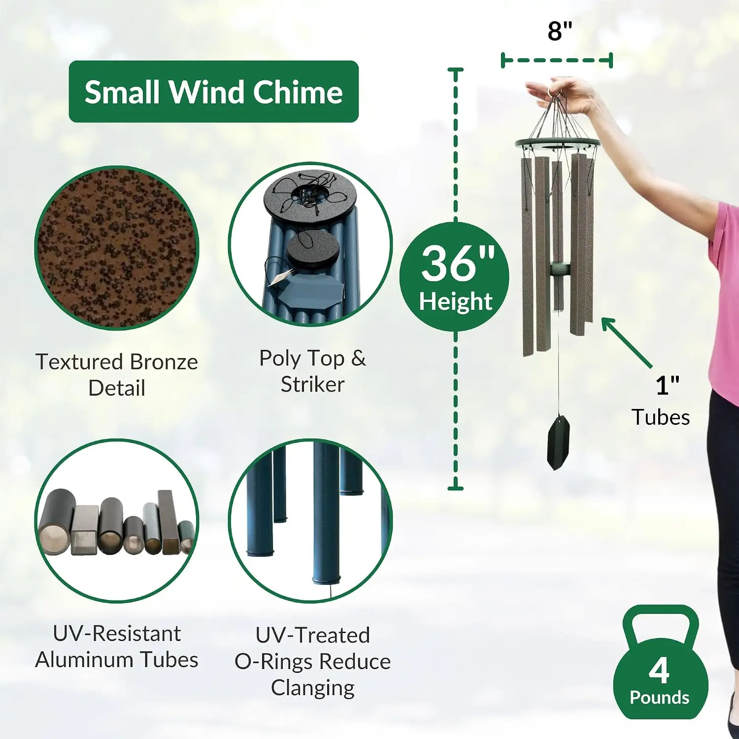 Lambright Chimes Ocean Breeze Small 36