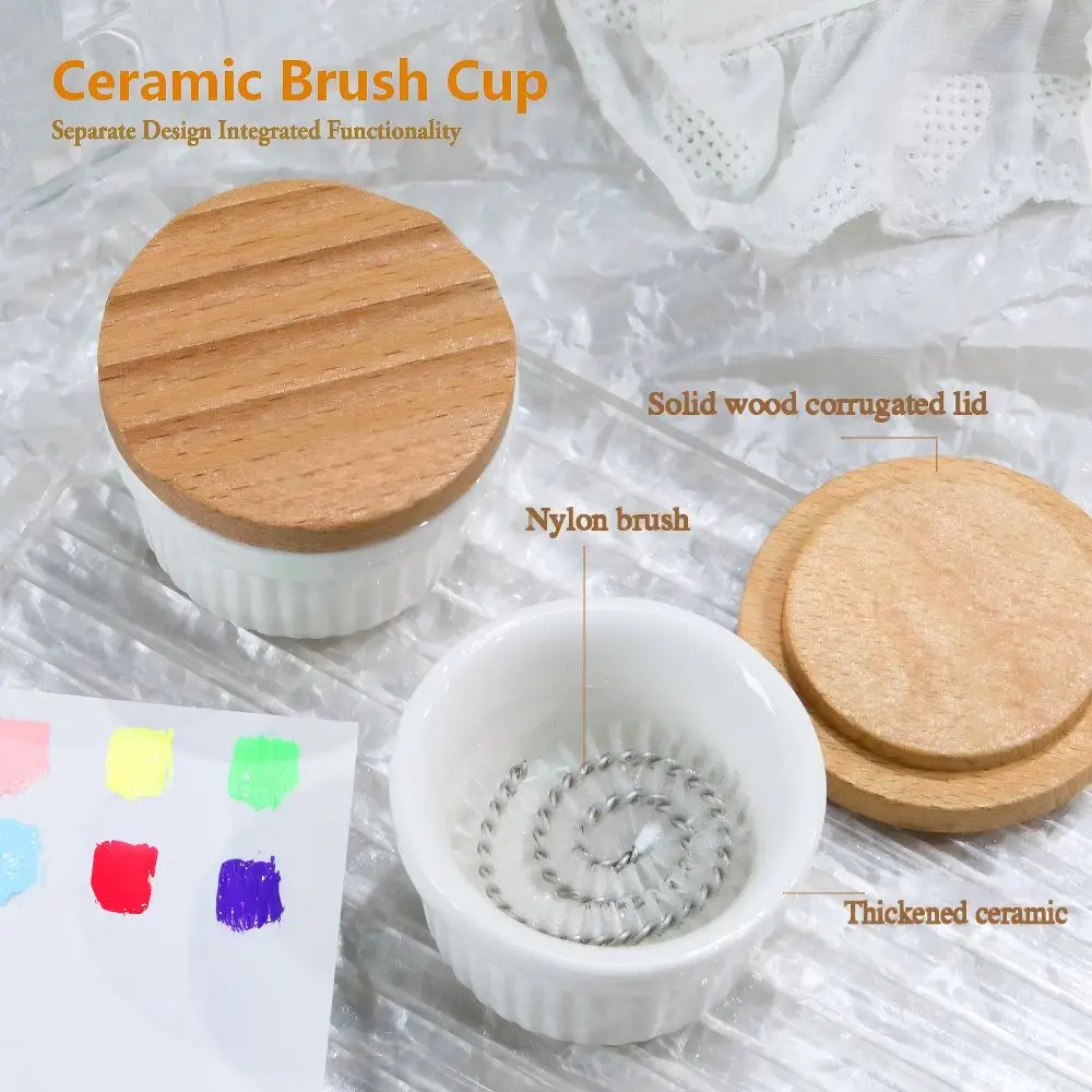 

Nail Brush Cleaning Cup Pen Washer Container Stainless Steel Filter Screen Nail Art Tools Acrylic/Glass/Ceramic Manicure 1pc