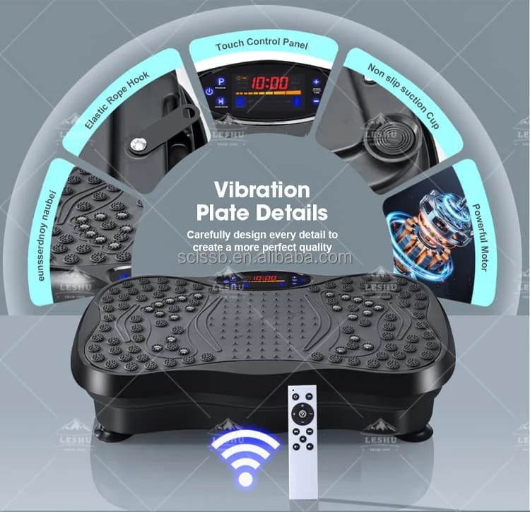 

Factory Low Price Wholesale Sales Home Training Equipment Vibration Plate Exercise Machine With Bluetooth 2025