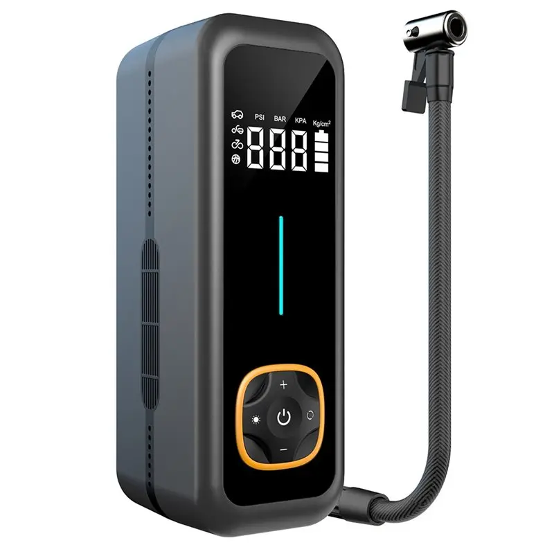 Durable-Digital Display Car Air Pump Portable Tire Inflator Compact High-Pressure Mini Air Compressor For Car Motorcycle
