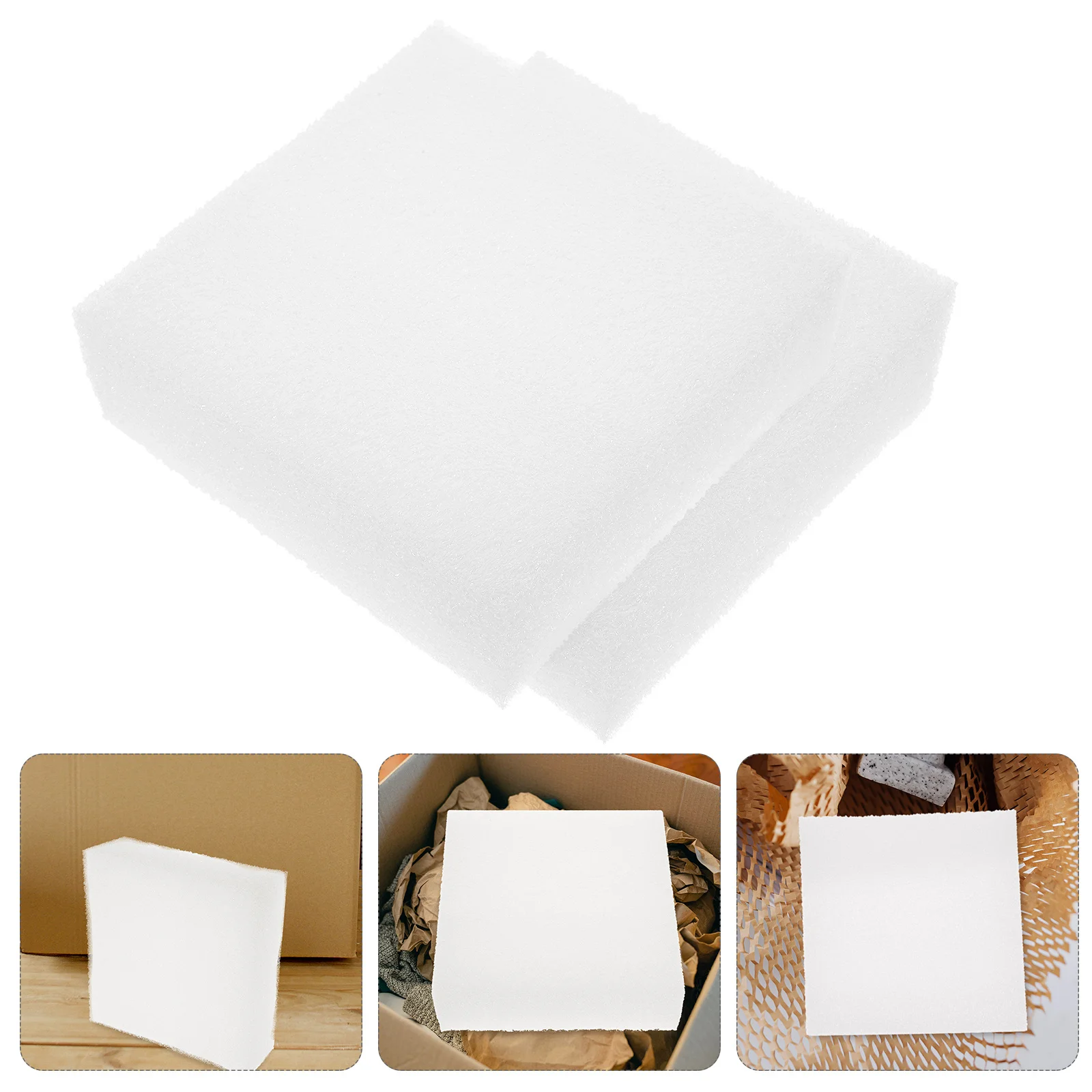 4Pcs Pearl Cotton Foam Packaging Pad Multi-Use Tearable Hand Packing Insert Fragile Goods Protection Delivery Foam Board