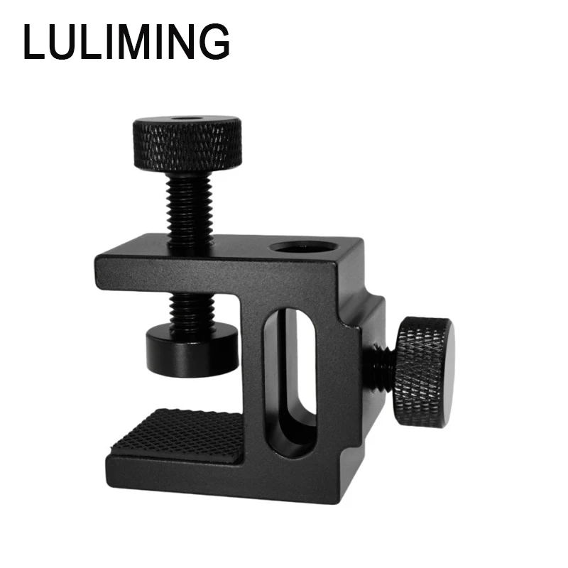 

Desktop Fixed Clip Outdoor Camping Portable Desktop Camping Lamp Bracket Hook Accessories Aluminum Alloy Desktop Fixed Clip