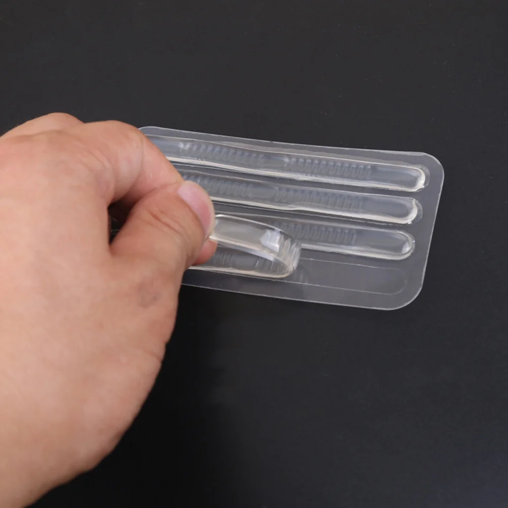 

4Pcs Silicone Thin Adhesive Wave Heel Stickers Anti-Wear Footpads for High Heels Shoes Protection
