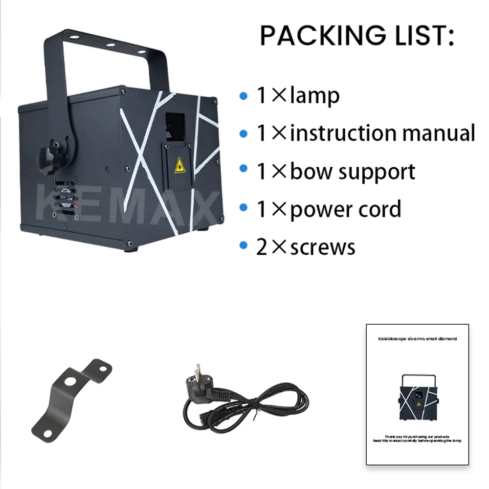 Bluetooth DJ Laser Light 3W 4W 5W RGB DMX Wireless Laser Cube APP 3D Animation Projector DIY Disco Party Light For Wedding Stage - Image 6