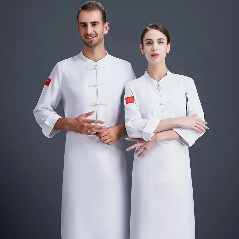 tenues-de-travail-de-chef-a-manches-longues-pour-hommes-et-femmes-vetements-de-cuisine-d'hotel-vetements-de-restaurant-occidental-grande-taille-personnalisables