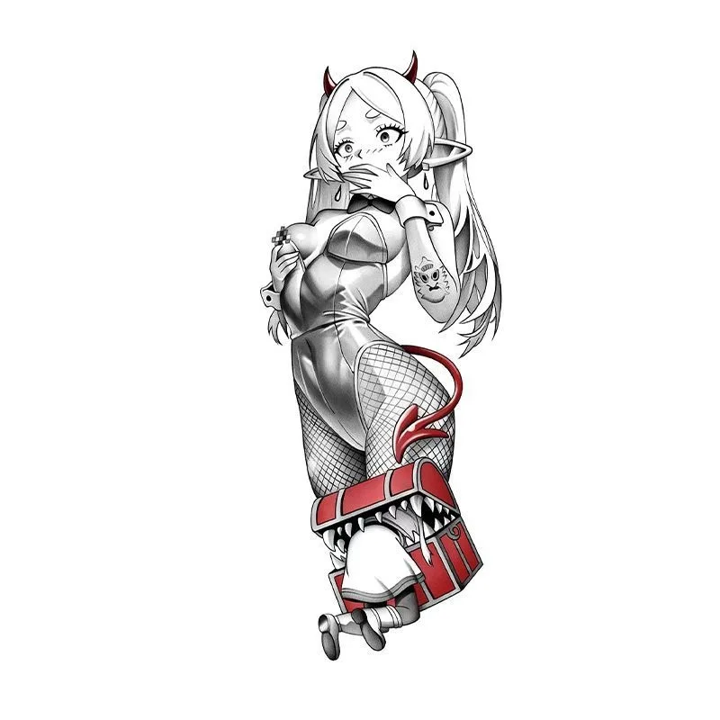 

Cartoon Frieren Beyond Journey's End Anime Temporary Tattoos Long-Lasting Body Art Waterproof Fake Tattoo Sticker for Women Man