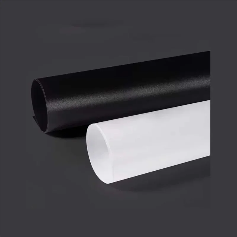 Black White Frosted PP Plastic Board Hard Sheet Interlayer Adhesive Laminate Panel