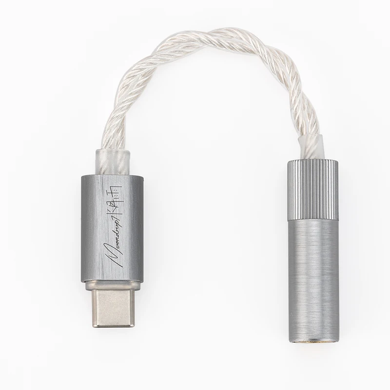 MOONDROP ECHO-B USB C 4.4 مم محمول متوازن بالكامل DAC/AMP 32Bit/384 كيلو هرتز فك تشفير أجهزة الحصاد
