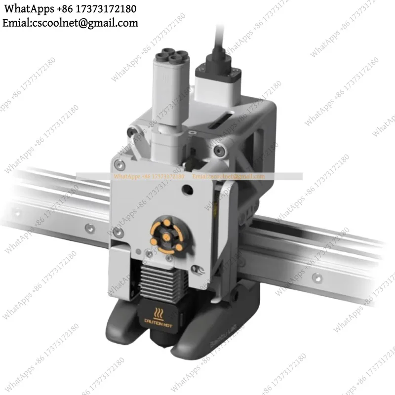Hardened Steel Dual-Gear Extruder Kit with Hotend for Bambu Lab A1 / A1 Mini — Extrusion Motor, 3D Printer Replacement Parts