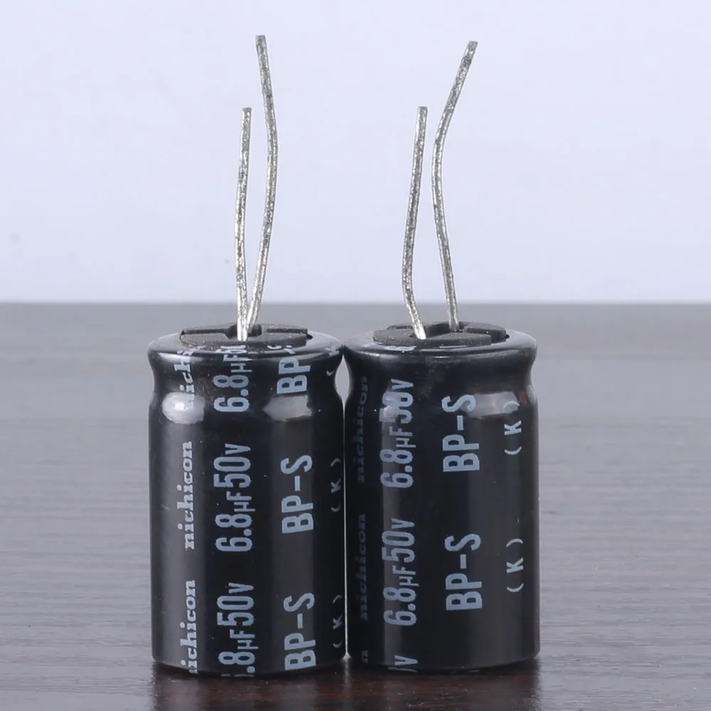 

2pcs Nichicon GB 1uf 50V 1mfd BP-S Speaker Network Audio Capacitor