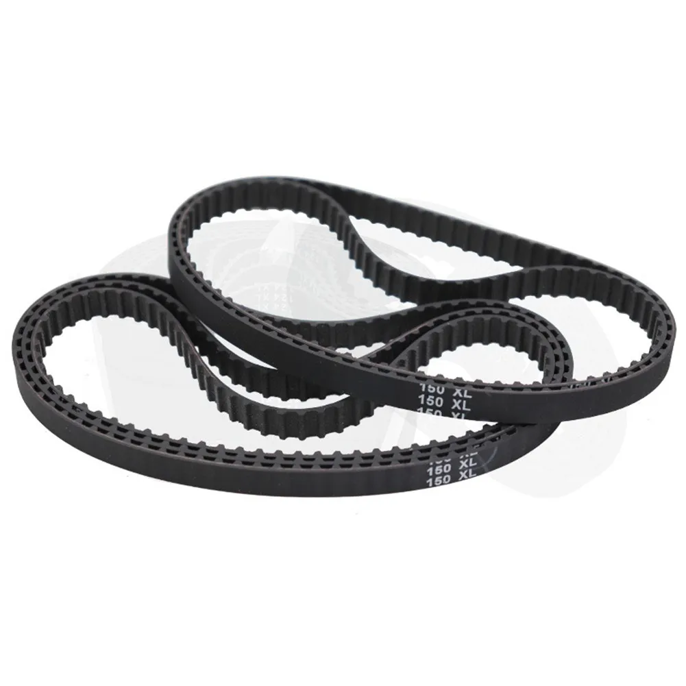 Gear Drive Belt Timing Belt Replacement Rubber Stable Transmission 1/2 Piece 10 Mm Wide 75 Teeth 100% Brand New