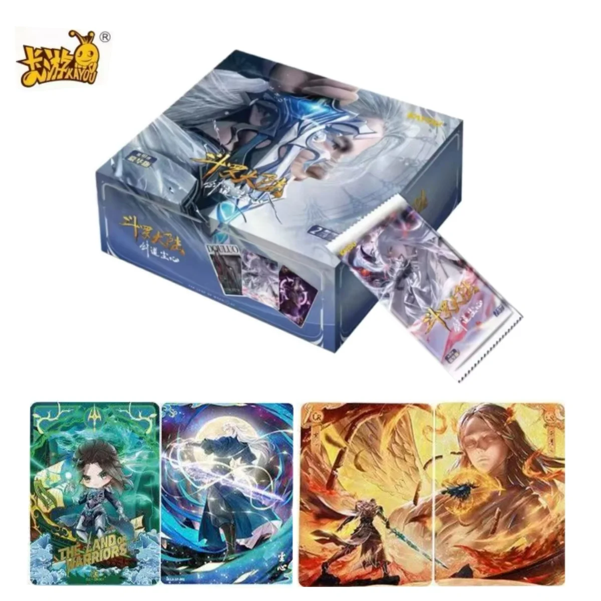 

KAYOU Genuine Douluo Dalu Card Series Deluxe Edition Vol.10 Tang San Official Cards Pack Anime Peripheral Collection Kids Gifts