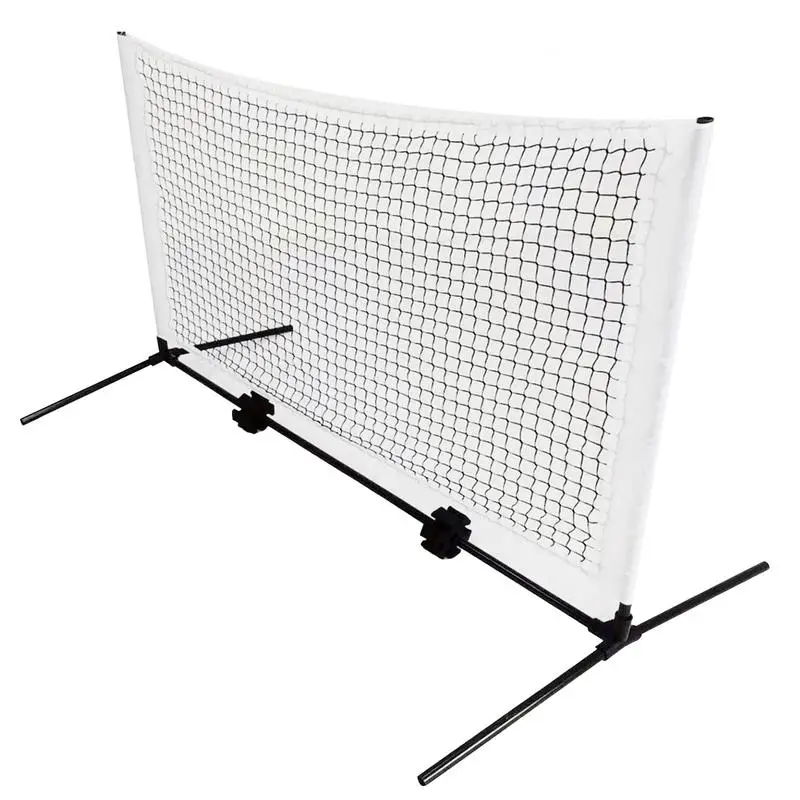 Pickleball Training Net Compact Training Net for Tennis Ball Quick Setup Home Equipment Pickle Ball Equipment for Backyard