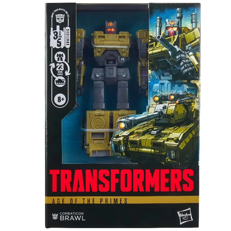 Na stanie Hasbro Transformers Classic Toys Age of the Primes Brawl Transformer Robot Figurka Akcji Model Kolekcjonerski Zabawki Hobbystyczne