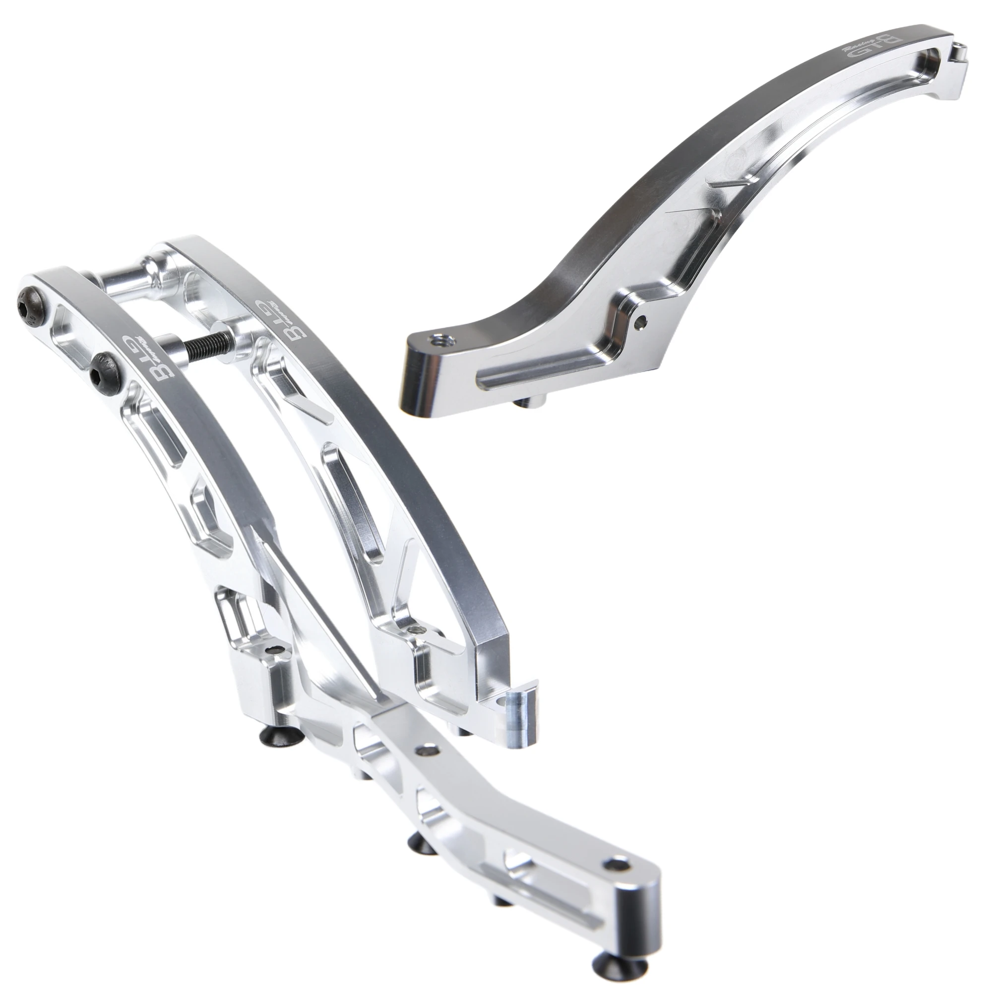 

GTB CNC Алюминий 1/5 RC Газовый Автомобиль LOSI DBXL 2.0 Передняя/задняя скоба шасси Обновленная часть