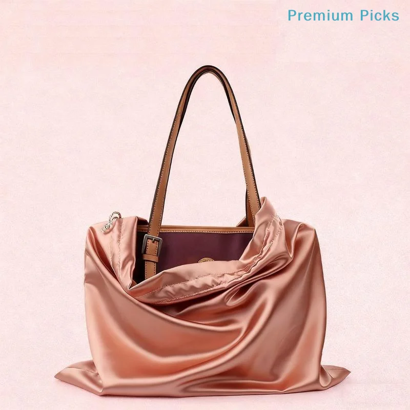 portableSilk Cloth Dust Bags Fashion Dustproof Travel Drawstring Pouch Thick Dust Cover Storage Bags Handbags