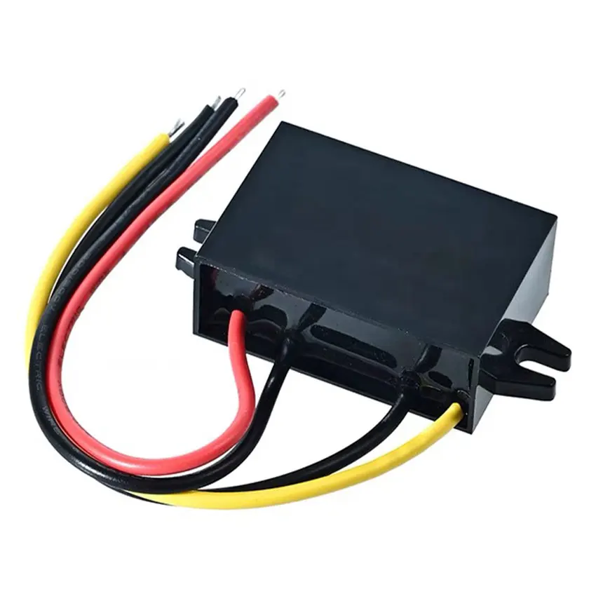 1PCS 12V to 5V 3A 18W Car Power Converter DC DC Step down Converter Waterproof Power Supply Module for Car LED Display