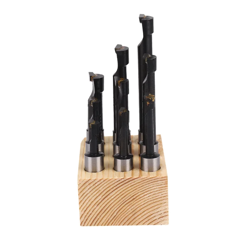 

ABRW-27Pcs Durable Hard Alloy Shank Boring Bar Set Carbide Tipped Bars 12Mm For 2 Inch 50Mm Boring Head For Lathe Milling