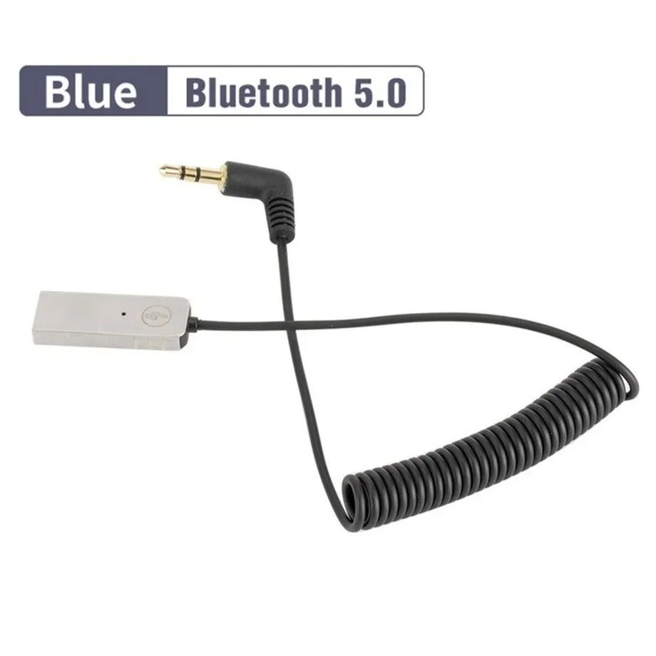 PzzPss BT Aux Bluetooth Adapter Dongle Cable For Car 3.5mm Jack Aux Bluetooth 5.0 4.2 Receiver Speaker Audio Music Transmitter