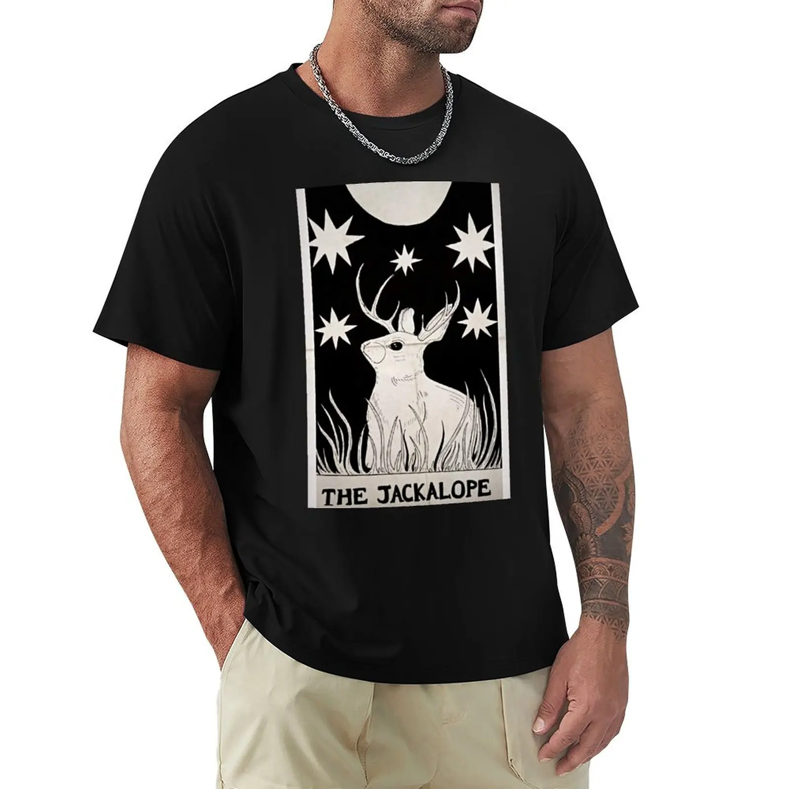

The Jackalope T-Shirt Urban Casual Loose Fit Tee