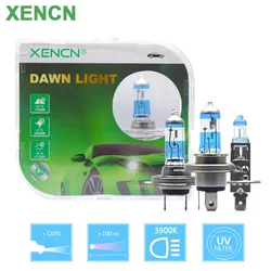 XENCN Dawn Light H1 H4 H7 H11 HB3 9005 Halogen Headlight 12V Original Car Bulb 3900K Yellow White Light +120% Brighter Auto Lamp