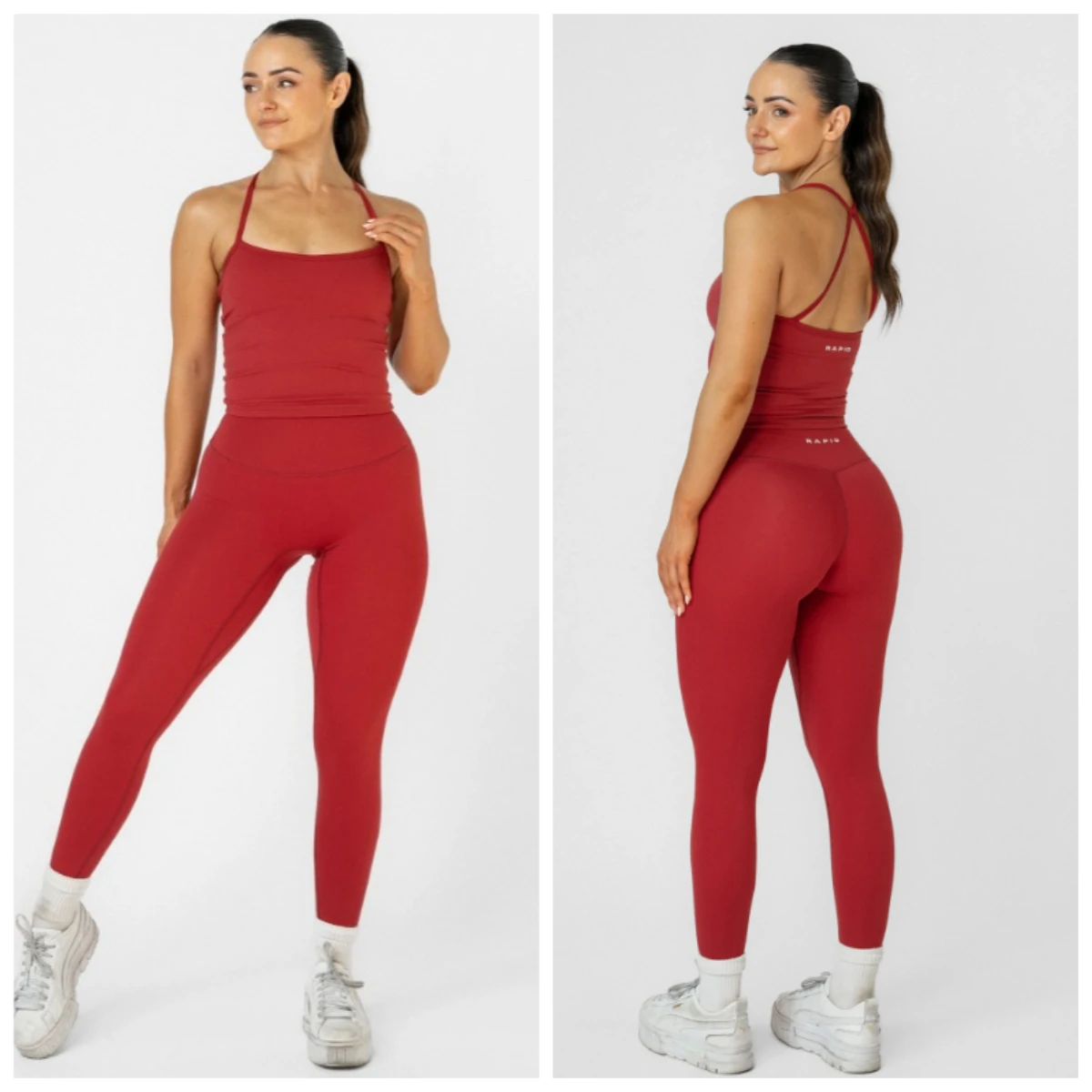 

New High-quality RAP Summer Sports Fitness Trousers Seamless Yoga Pilates Comfortable Running Sports Fashion Versatile Trousers