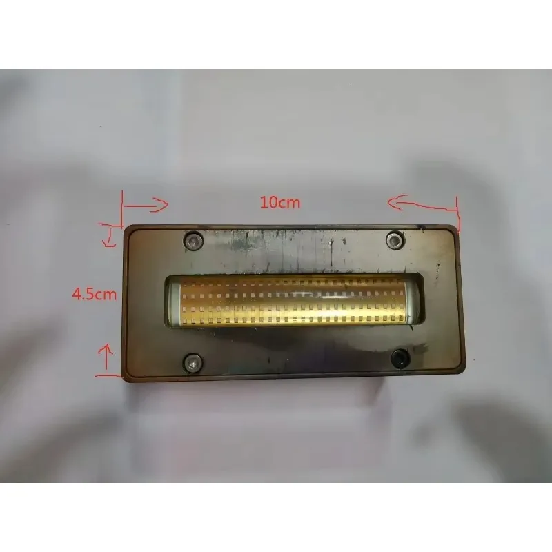 2025Хорошее качество 100*45*24 мм 350 Вт УФ-отверждаемая светодиодная лампа для УФ-струйного принтера, детали водяного охлаждения