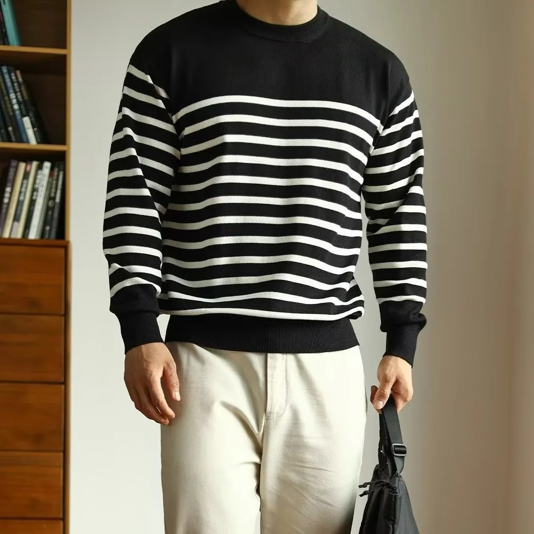 

Вязаный свитер Мужские джемперы Мужская осенняя одежда Мужские зимние свитера Ami Джемпер Водолазка Официальный трикотаж Website Мужской