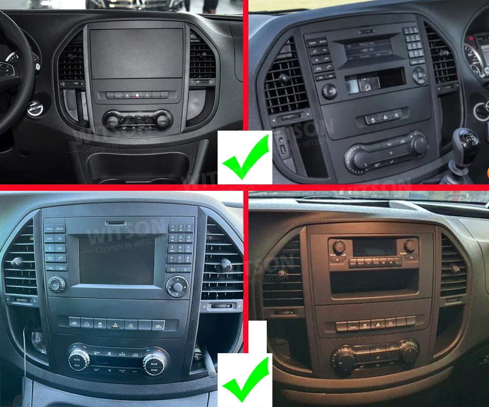 WITSON CarPlay Auto Radio 10.88