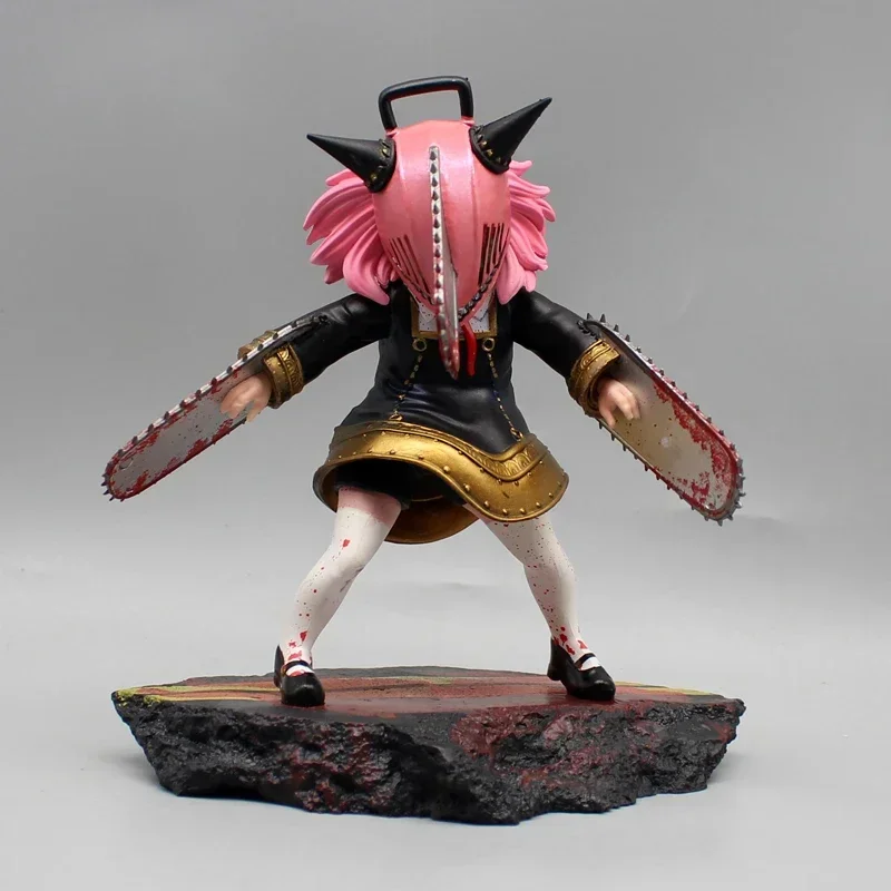 أنيمي ألعاب كهربائية بالمنشار رجل عمل الشكل شيطان قوة الدم أرقام نموذج أنيا مزور تمثال بولي كلوريد الفينيل نايكي دورو دمى لعبة #5