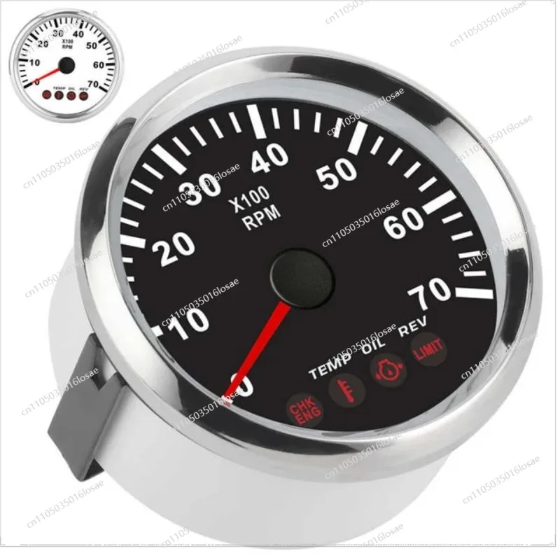 For Suzuki Model, Parameter 7000RPM with Four Alarm Lights (oil Pressure + Temperature + REV + CHK ENG Alarm)