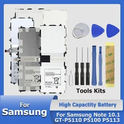 Xdou-Samsung Note 10.1用バッテリー,新品,Samsung Note 10.1,P5100,p5113,n8000,GT-P5110,p7500,GT-N8020,tab3,p5200,t4500e,tab4,SM-P601,SM-T530, SM-T805