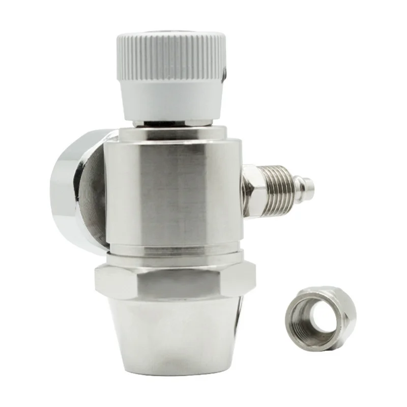 

A01V-Аквариумный регулятор CO2 Регулятор CO2 2000Psi Манометр для всасывающей трубки 6 мм 5/8-18UNF