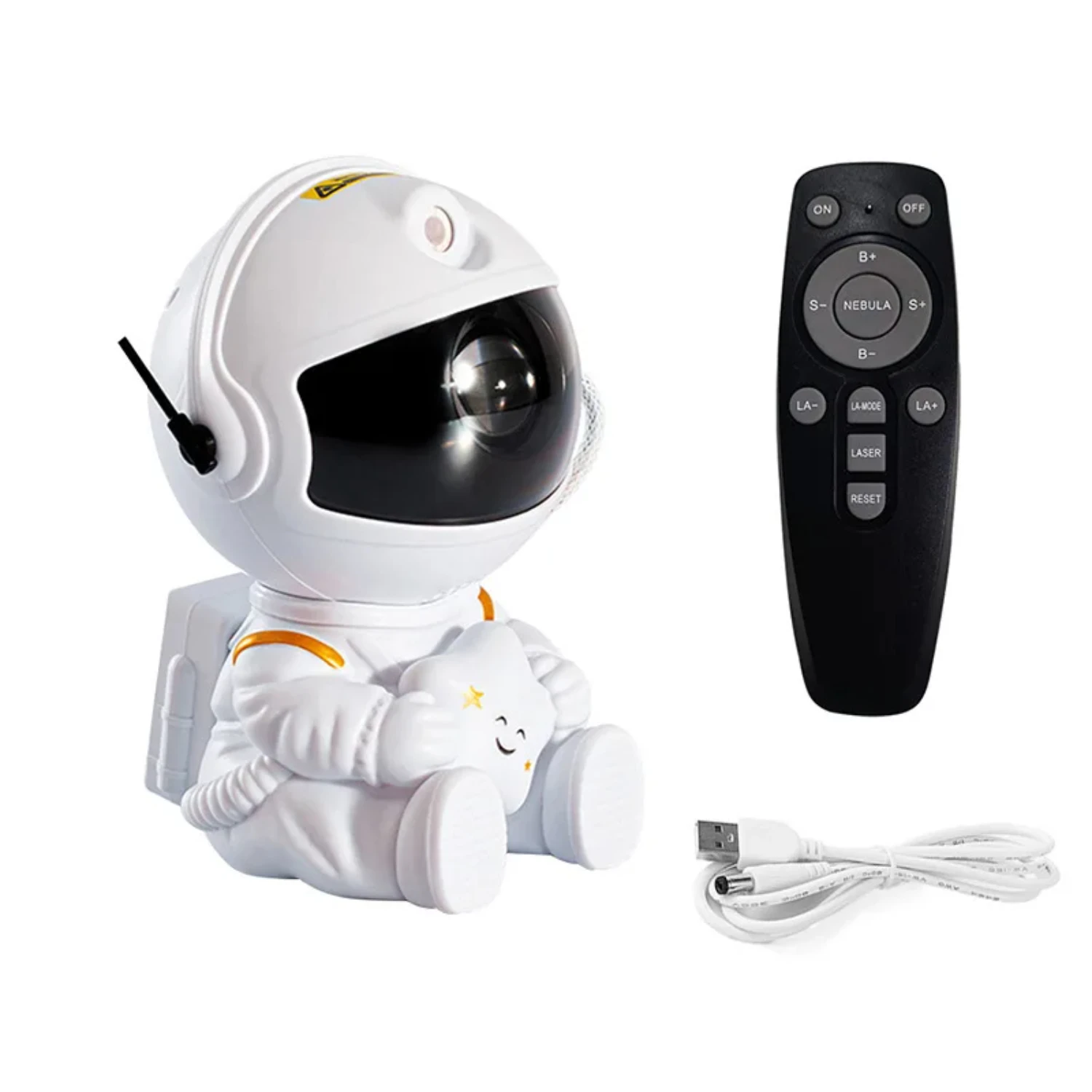 Nieuw De Tweede Generatie Upgrade, De Astronaut Luchtprojector Lamp Sky Star Sfeer Nachtlampje Astronaut Lasernevellamp