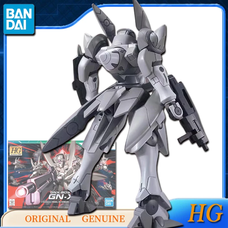 Bandai-Figuras de Ação Anime Originais para Crianças, Ornamentos de Modelo para Meninos e Meninas, Genuine HG, GNX-Y901TW, SUSANOWO, GNX-603T, GN-X, Presente para Crianças, Original