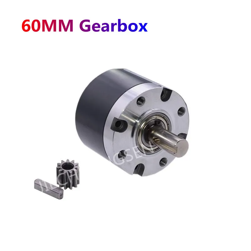 Imagem -02 - Caixa de Engrenagens Planetária da Redução da C.c. do Diâmetro 12 mm Planetário do Eixo do Redutor de 60 mm